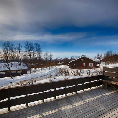 A Cozy, Rustic Retreat With Fireplace And Terrace In * Beitostolen