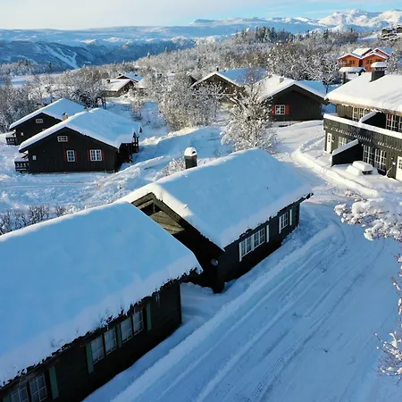 Holiday home A Cozy, Rustic Retreat With Fireplace And Terrace In Beitostolen